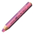 Buntstift, Wasserfarbe & Wachsmalstift in einem STABILO woody 3 in 1 duo - rosa/heide